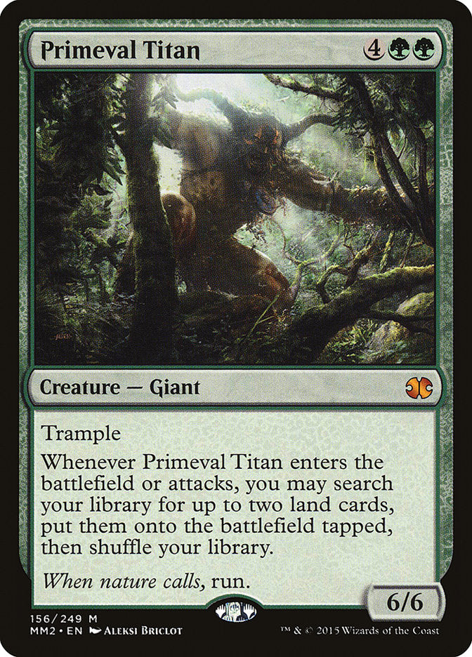 Primeval Titan [Modern Masters 2015] - The Mythic Store | 24h Order Processing