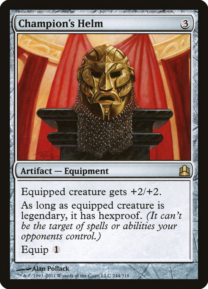 Champion's Helm [Commander 2011] - The Mythic Store | 24h Order Processing