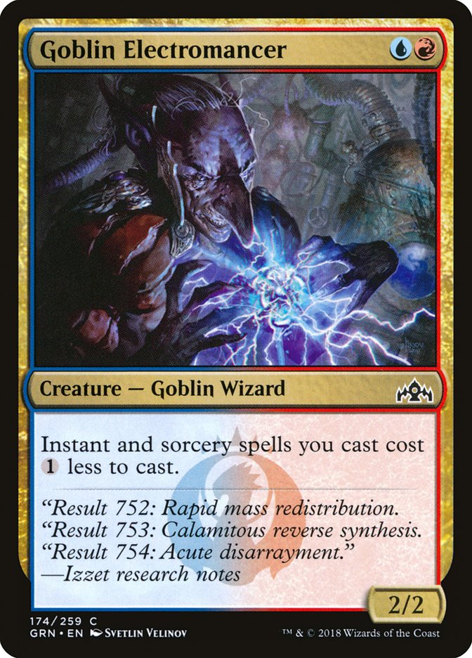 Goblin Electromancer [Guilds of Ravnica] - The Mythic Store | 24h Order Processing
