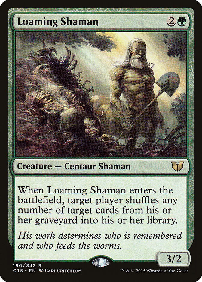 Loaming Shaman [Commander 2015] - The Mythic Store | 24h Order Processing