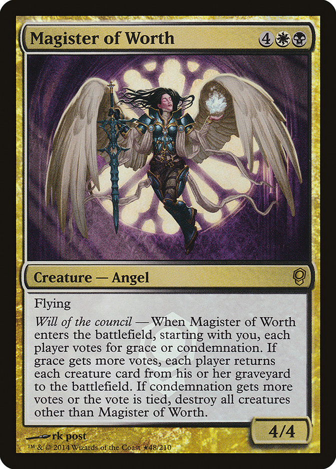 Magister of Worth (Launch) [Conspiracy Promos] - The Mythic Store | 24h Order Processing