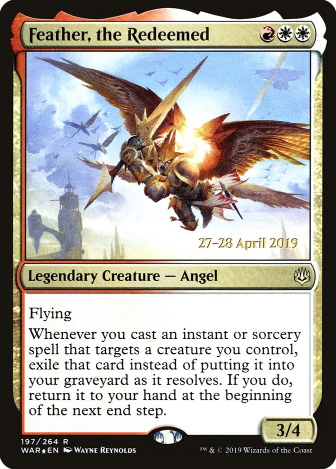 Feather, the Redeemed [War of the Spark Prerelease Promos] - The Mythic Store | 24h Order Processing