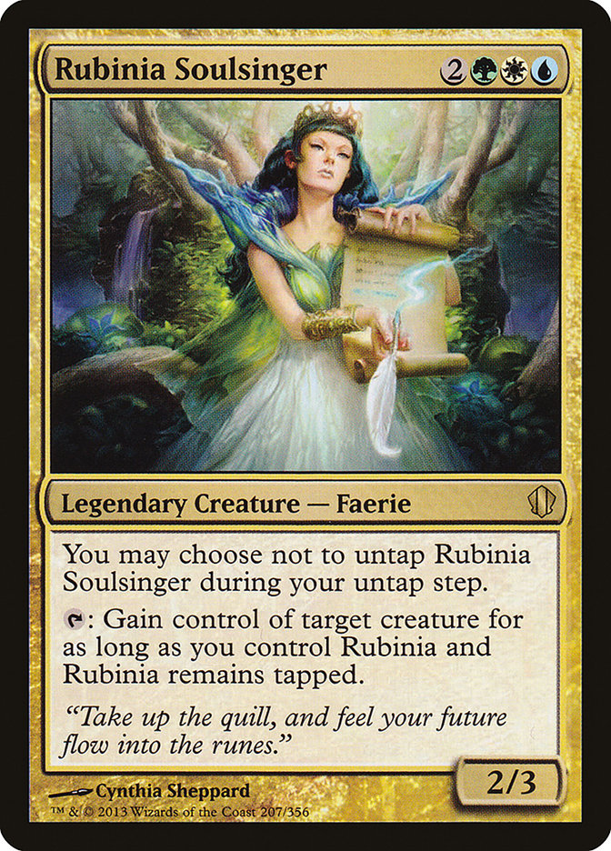 Rubinia Soulsinger [Commander 2013] - The Mythic Store | 24h Order Processing