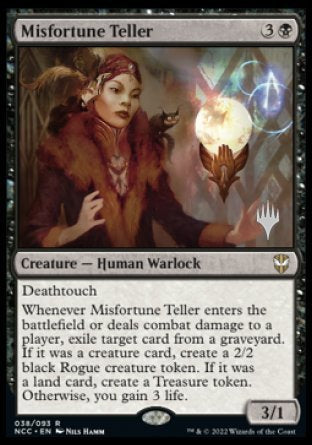Misfortune Teller (Promo Pack) [Streets of New Capenna Commander Promos] - The Mythic Store | 24h Order Processing