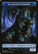 Rock // Salamander Warrior Double-Sided Token [Commander Legends Tokens] - The Mythic Store | 24h Order Processing