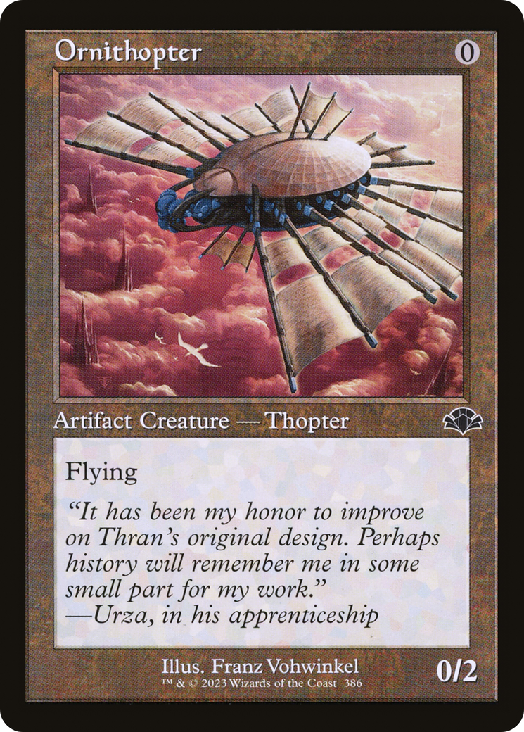 Ornithopter (Retro) [Dominaria Remastered] - The Mythic Store | 24h Order Processing