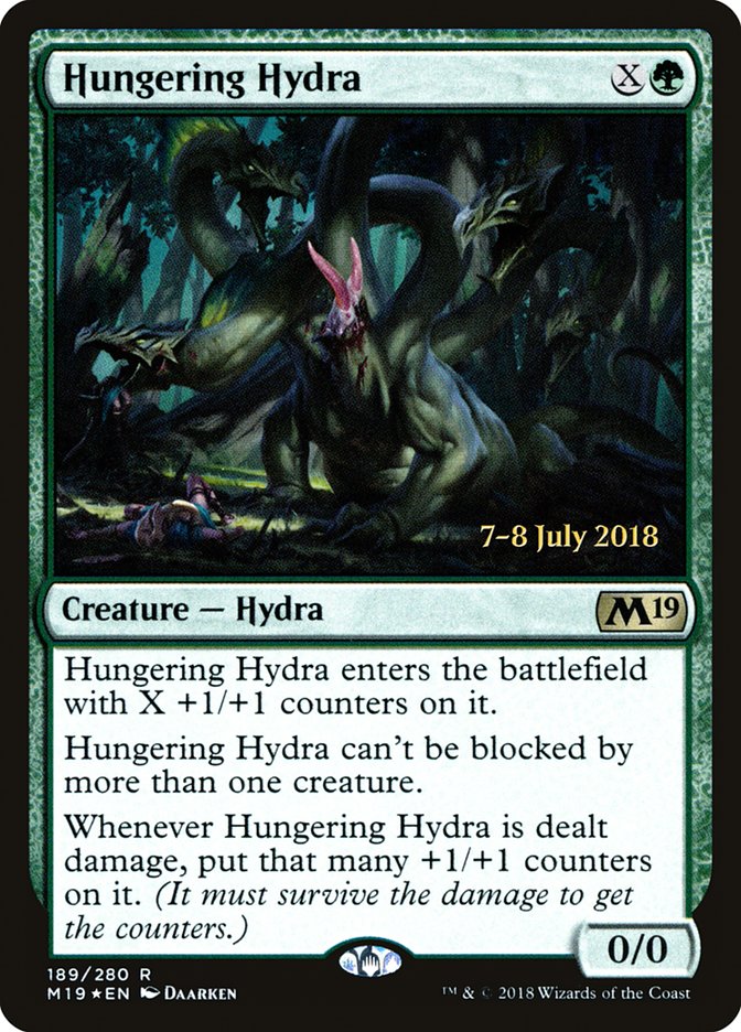 Hungering Hydra [Core Set 2019 Prerelease Promos] - The Mythic Store | 24h Order Processing