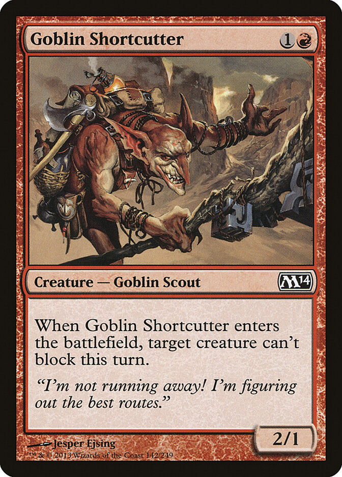 Goblin Shortcutter [Magic 2014] - The Mythic Store | 24h Order Processing