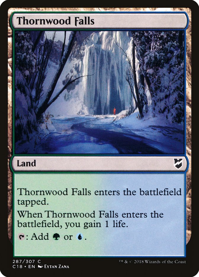 Thornwood Falls [Commander 2018] - The Mythic Store | 24h Order Processing