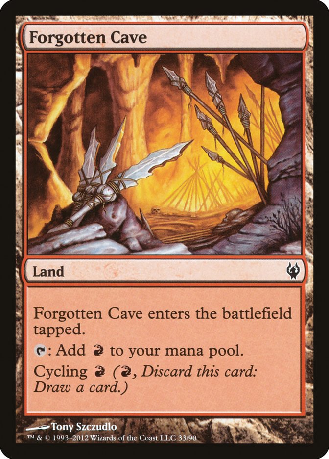 Forgotten Cave [Duel Decks: Izzet vs. Golgari] - The Mythic Store | 24h Order Processing