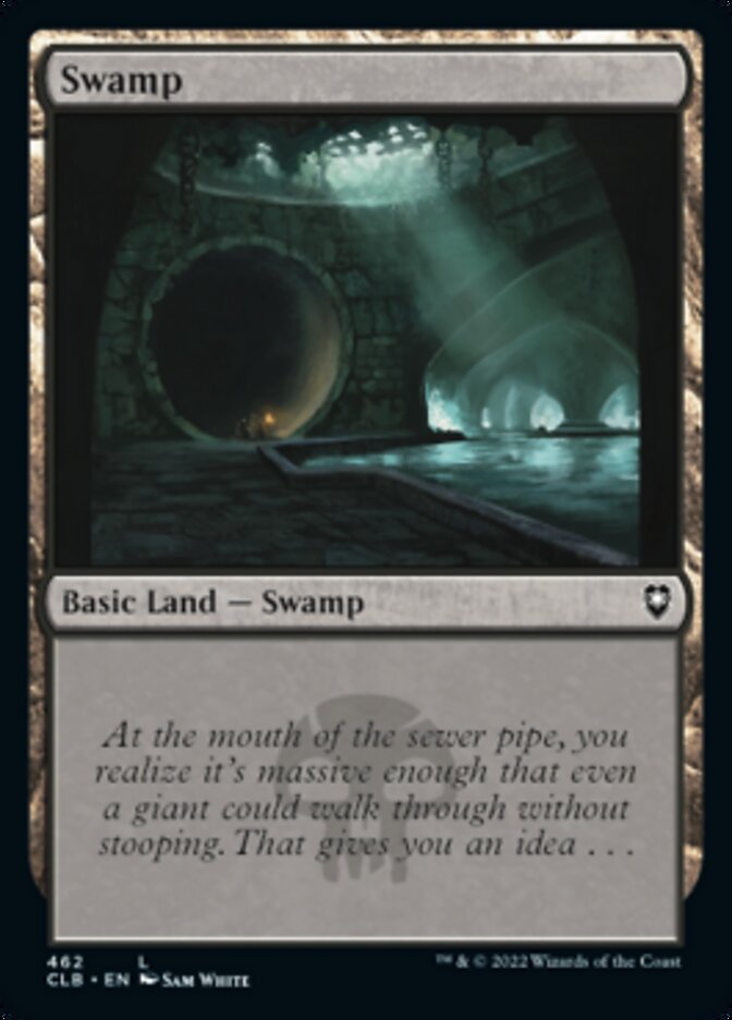 Swamp (462) [Commander Legends: Battle for Baldur's Gate] - The Mythic Store | 24h Order Processing