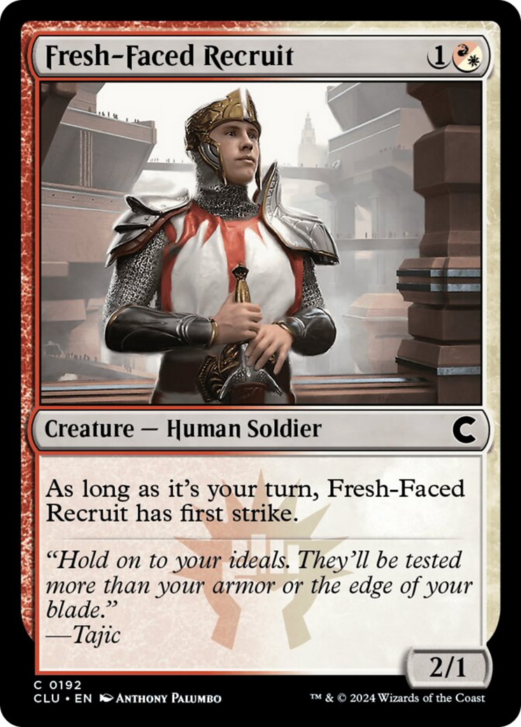 Fresh-Faced Recruit [Ravnica: Clue Edition] - The Mythic Store | 24h Order Processing