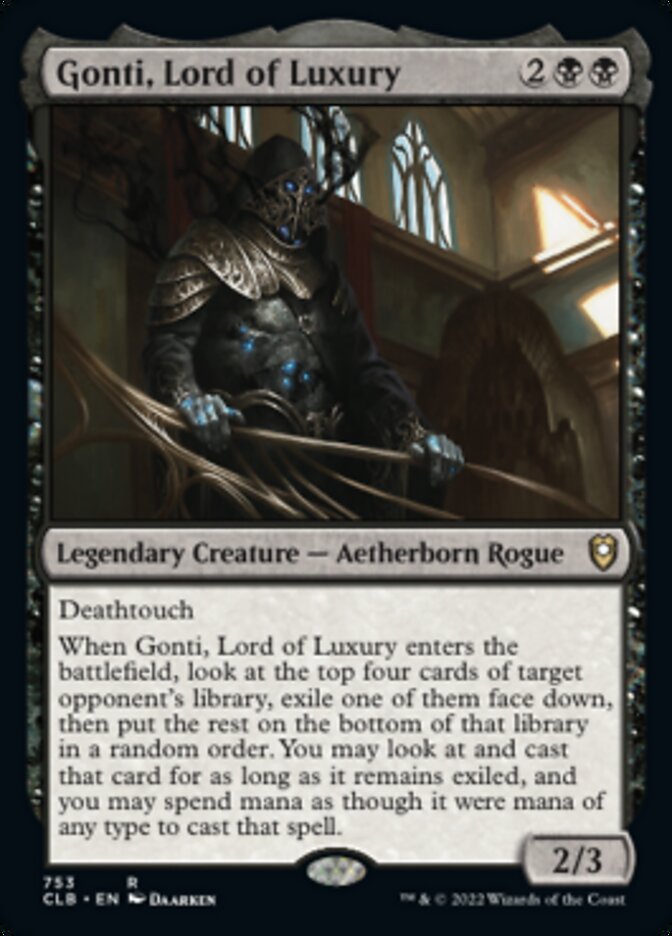 Gonti, Lord of Luxury [Commander Legends: Battle for Baldur's Gate] - The Mythic Store | 24h Order Processing