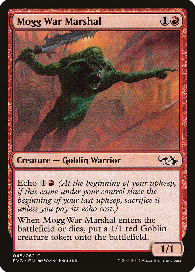 Mogg War Marshal (Elves vs. Goblins) [Duel Decks Anthology] - The Mythic Store | 24h Order Processing