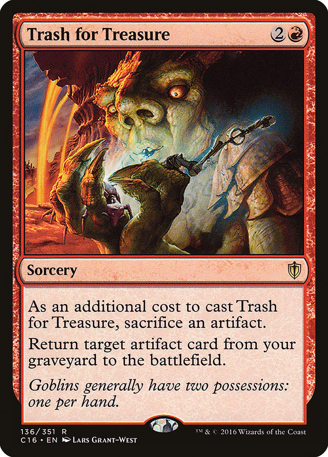 Trash for Treasure [Commander 2016] - The Mythic Store | 24h Order Processing