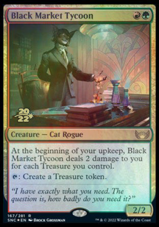 Black Market Tycoon [Streets of New Capenna Prerelease Promos] - The Mythic Store | 24h Order Processing