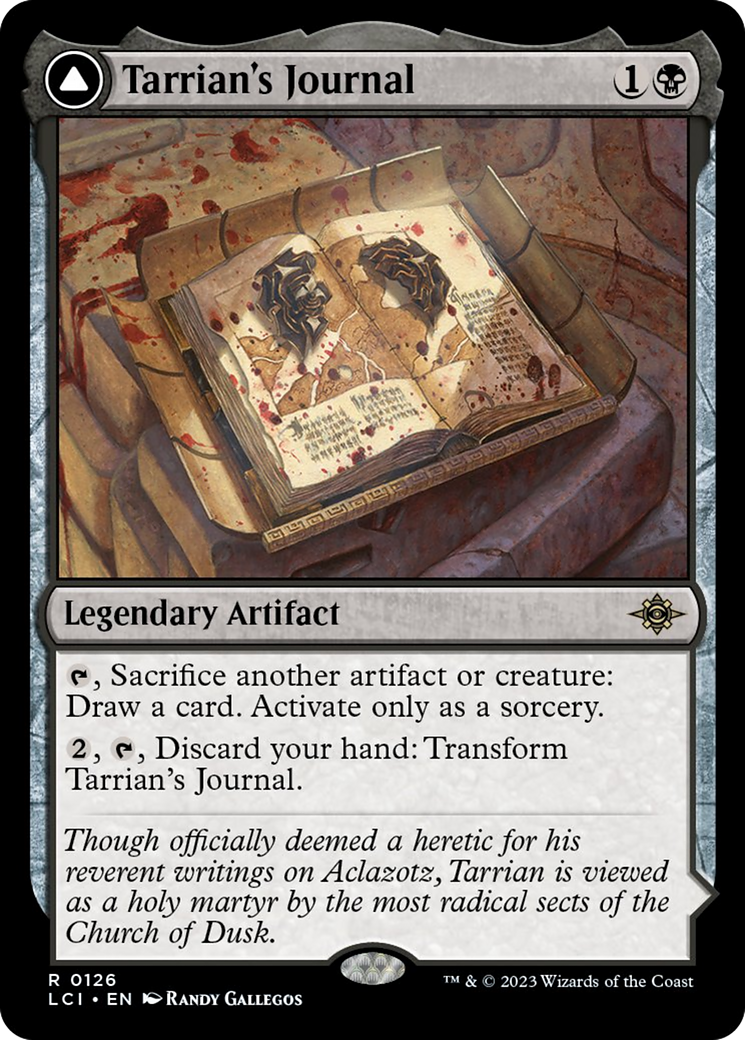 Tarrian's Journal // The Tomb of Aclazotz [The Lost Caverns of Ixalan] - The Mythic Store | 24h Order Processing