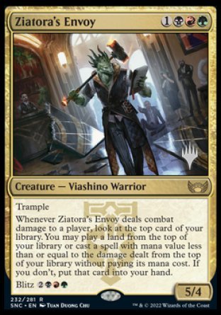 Ziatora's Envoy (Promo Pack) [Streets of New Capenna Promos] - The Mythic Store | 24h Order Processing