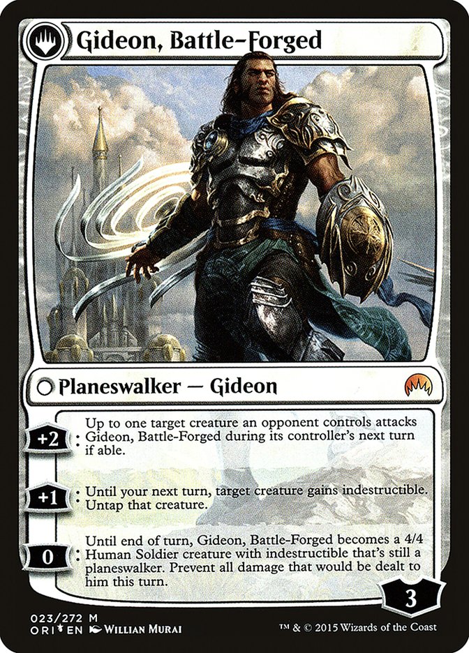 Kytheon, Hero of Akros // Gideon, Battle-Forged [Magic Origins Prerelease Promos] - The Mythic Store | 24h Order Processing