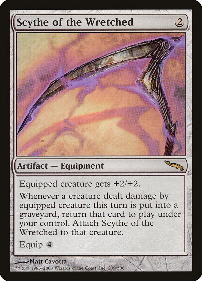Scythe of the Wretched [Mirrodin] - The Mythic Store | 24h Order Processing