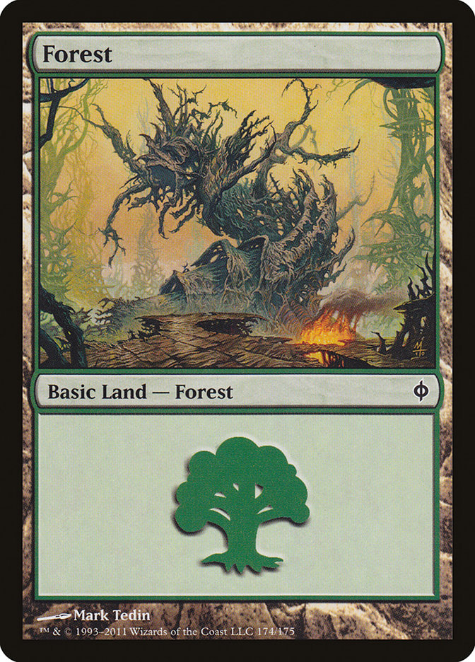 Forest (174) [New Phyrexia] - The Mythic Store | 24h Order Processing