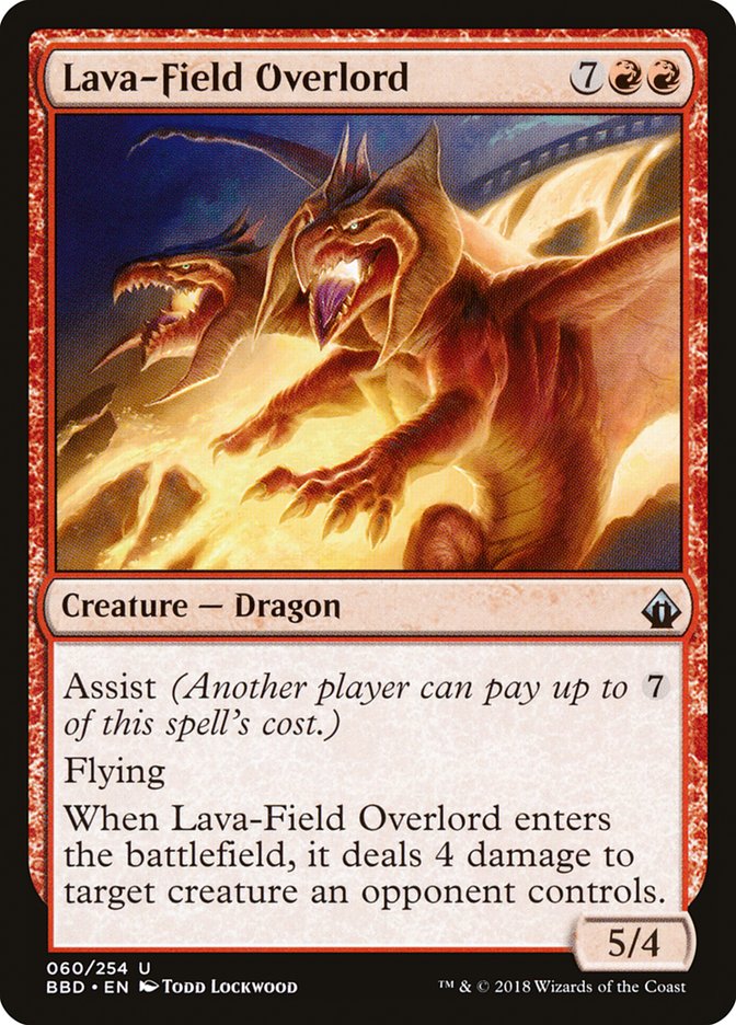 Lava-Field Overlord [Battlebond] - The Mythic Store | 24h Order Processing