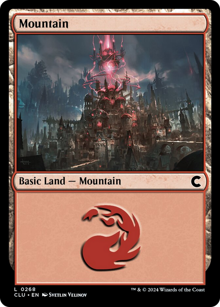 Mountain (0268) [Ravnica: Clue Edition] - The Mythic Store | 24h Order Processing