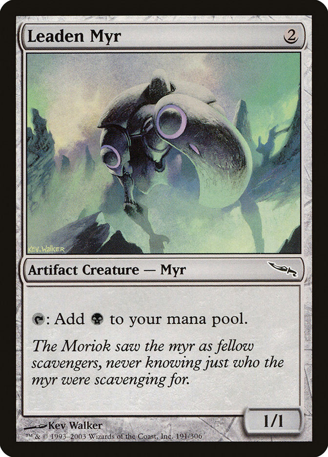 Leaden Myr [Mirrodin] - The Mythic Store | 24h Order Processing