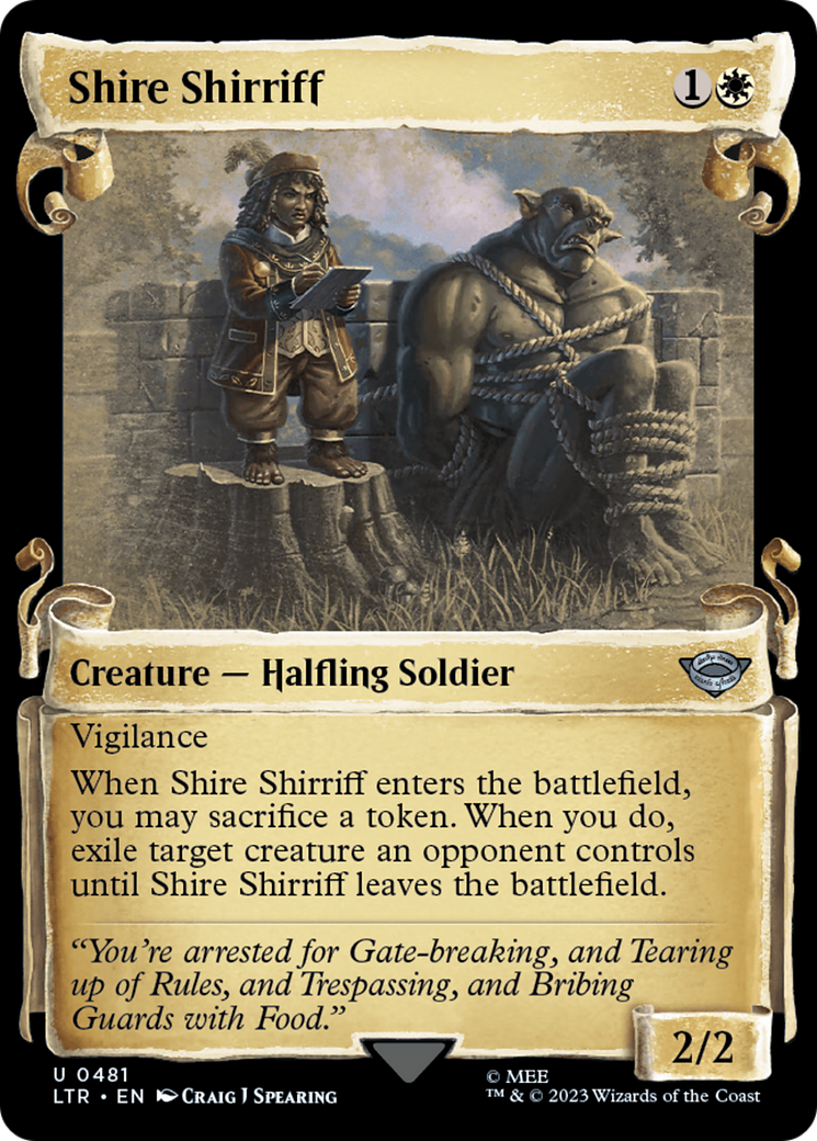 Shire Shirriff [The Lord of the Rings: Tales of Middle-Earth Showcase Scrolls] - The Mythic Store | 24h Order Processing