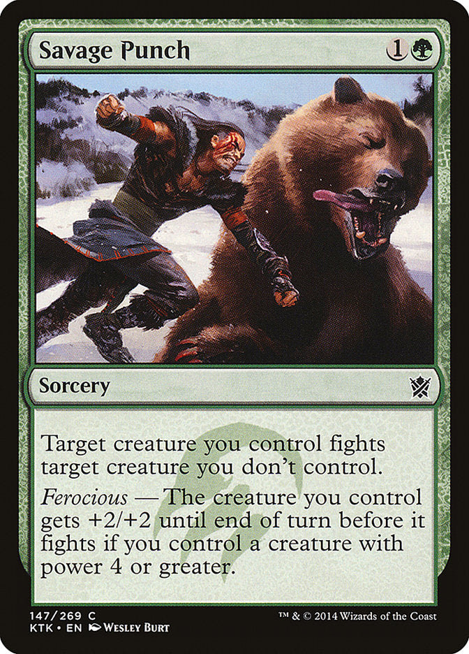 Savage Punch [Khans of Tarkir] - The Mythic Store | 24h Order Processing