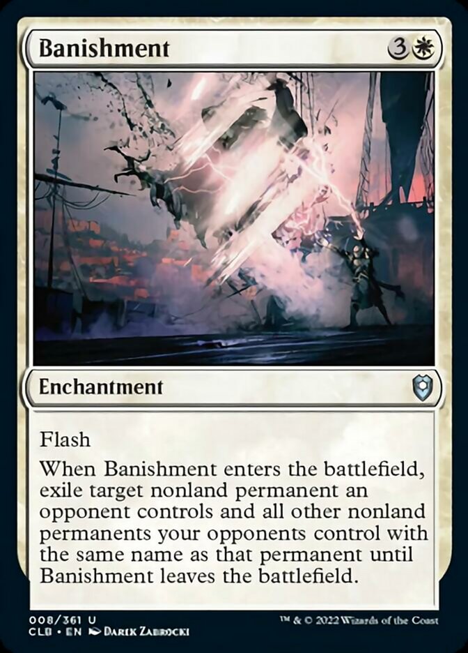 Banishment [Commander Legends: Battle for Baldur's Gate] - The Mythic Store | 24h Order Processing