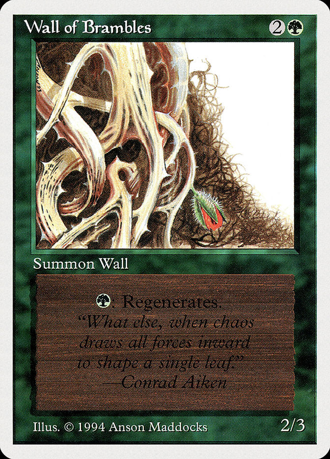 Wall of Brambles [Summer Magic / Edgar] - The Mythic Store | 24h Order Processing