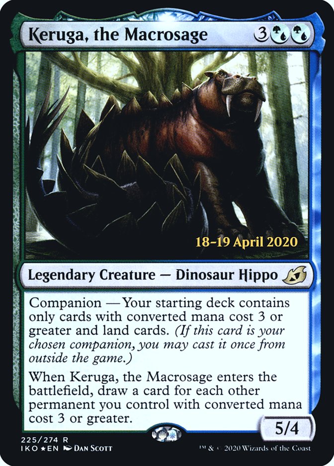 Keruga, the Macrosage [Ikoria: Lair of Behemoths Prerelease Promos] - The Mythic Store | 24h Order Processing