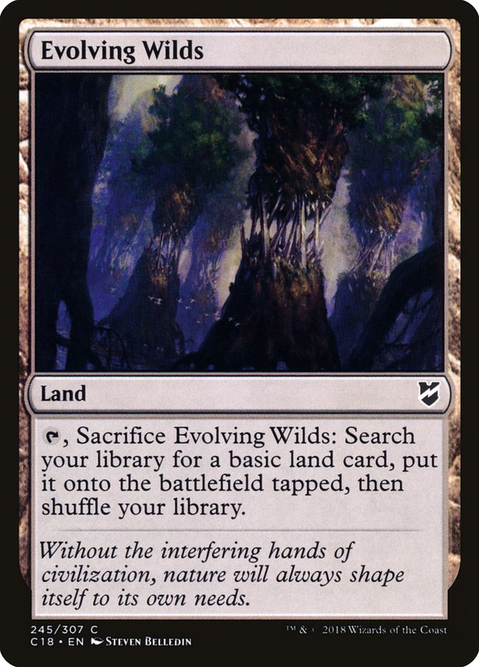 Evolving Wilds [Commander 2018] - The Mythic Store | 24h Order Processing