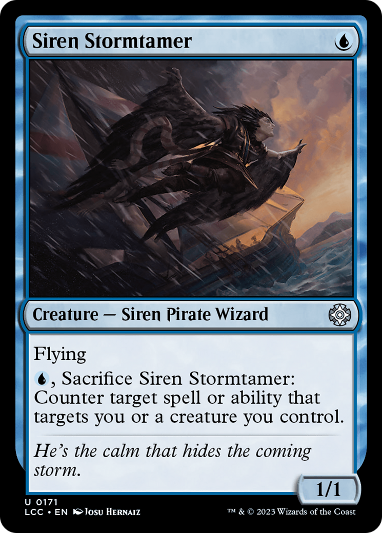 Siren Stormtamer [The Lost Caverns of Ixalan Commander] - The Mythic Store | 24h Order Processing