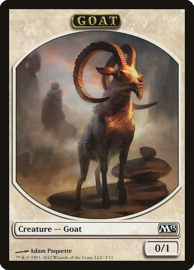 Goat Token [Magic 2013 Tokens] - The Mythic Store | 24h Order Processing