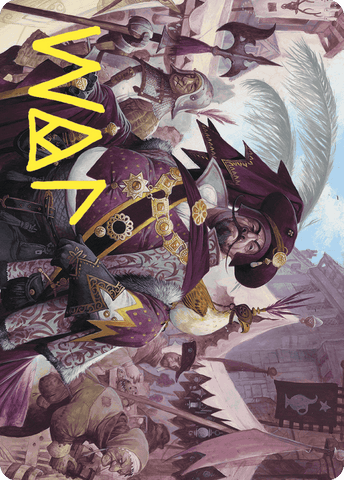 Discerning Financier Art Card (Gold-Stamped Signature) [Wilds of Eldraine Art Series] - The Mythic Store | 24h Order Processing