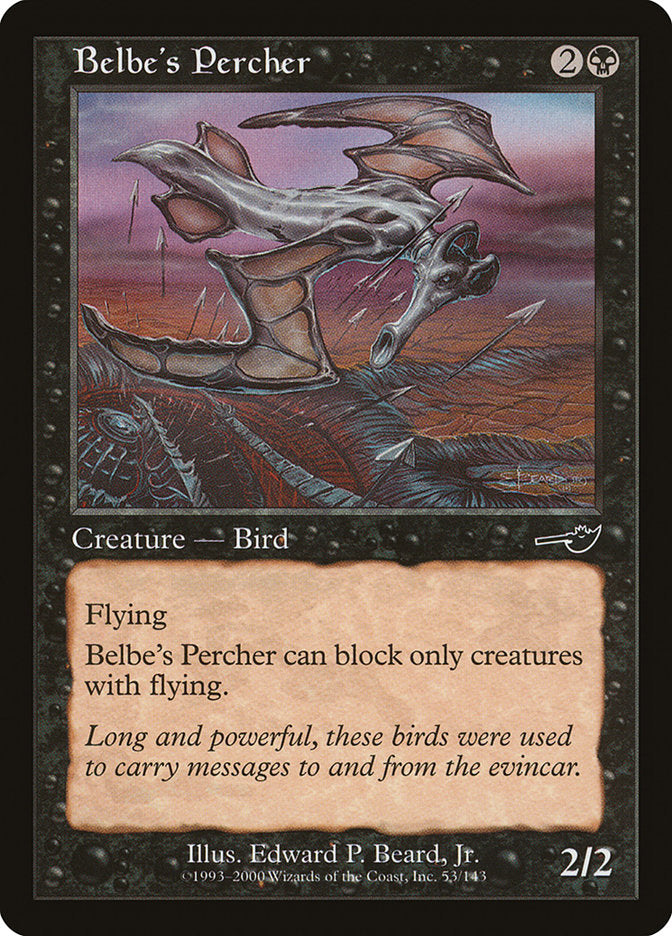 Belbe's Percher [Nemesis] - The Mythic Store | 24h Order Processing