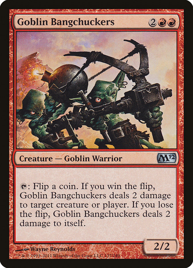 Goblin Bangchuckers [Magic 2012] - The Mythic Store | 24h Order Processing