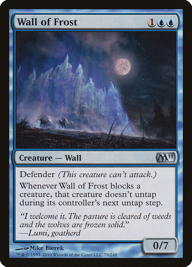 Wall of Frost [Magic 2011] - The Mythic Store | 24h Order Processing