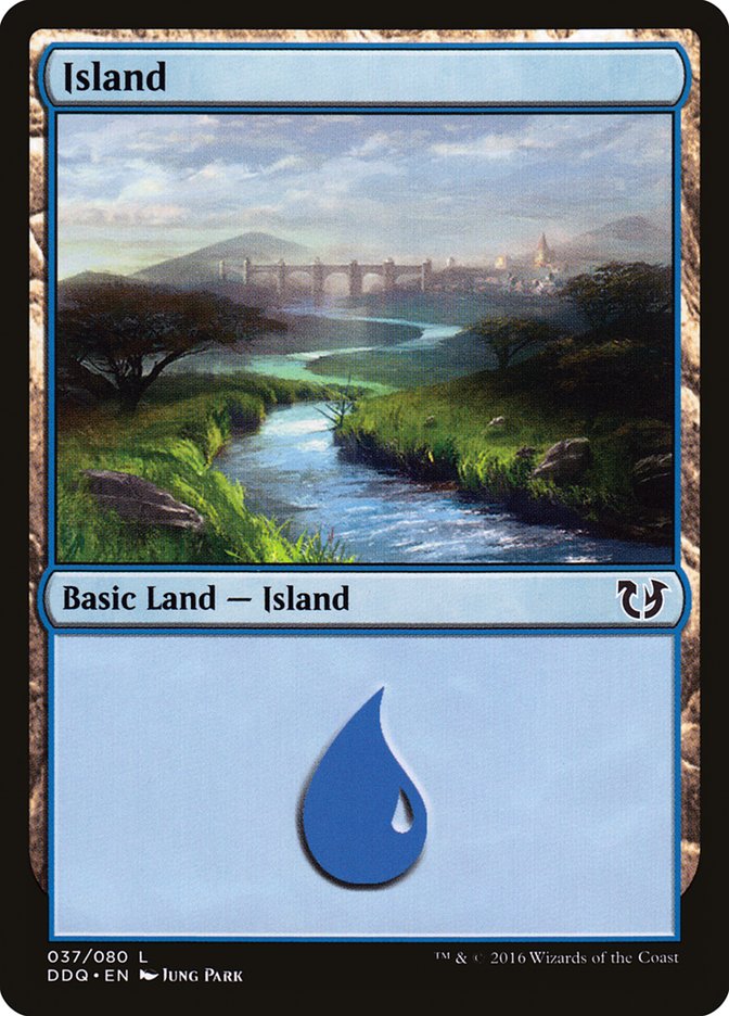 Island (37) [Duel Decks: Blessed vs. Cursed] - The Mythic Store | 24h Order Processing