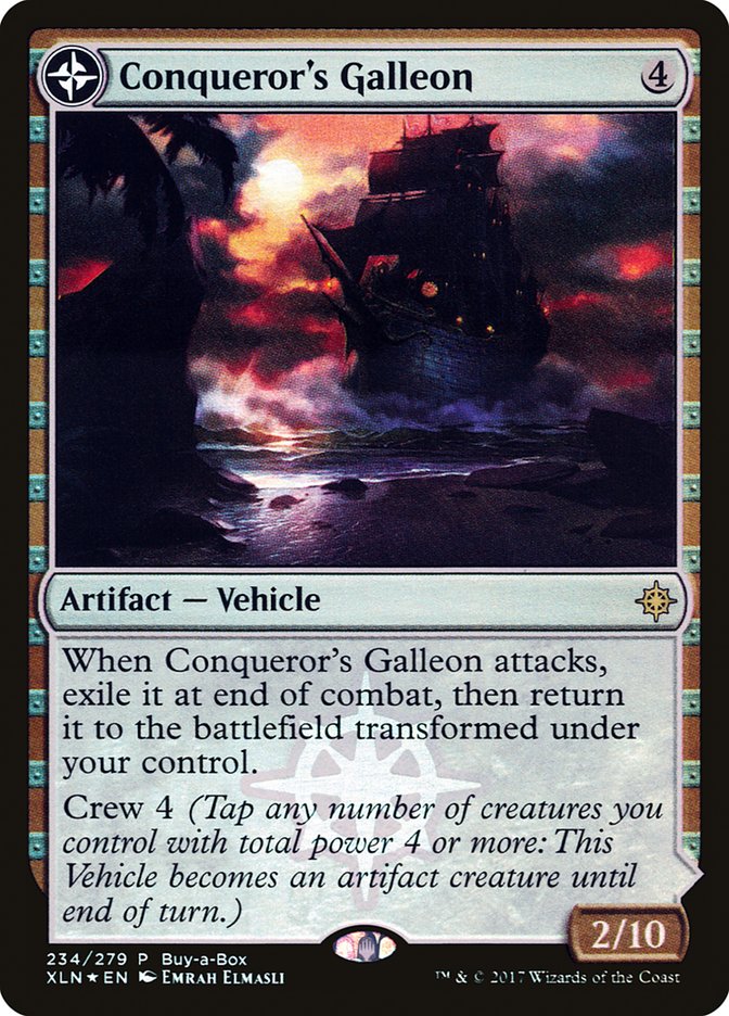 Conqueror's Galleon // Conqueror's Foothold (Buy-A-Box) [Ixalan Treasure Chest] - The Mythic Store | 24h Order Processing