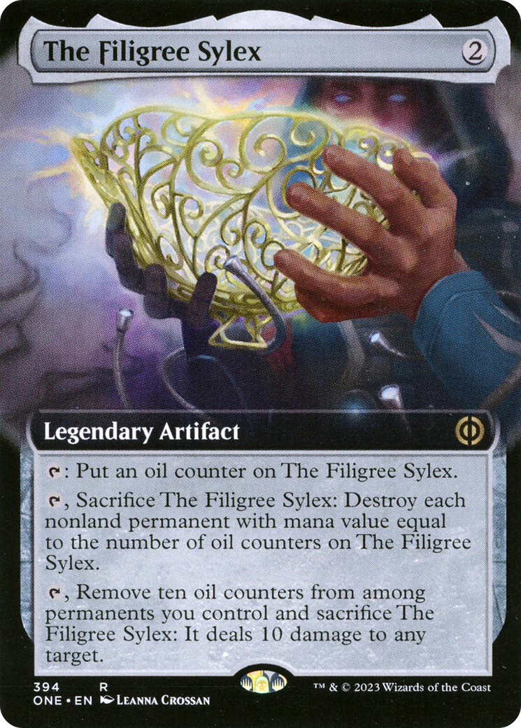 The Filigree Sylex (Extended Art) [Phyrexia: All Will Be One] - The Mythic Store | 24h Order Processing