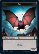 Blood // Bat Double-Sided Token [Innistrad: Crimson Vow Commander Tokens] - The Mythic Store | 24h Order Processing