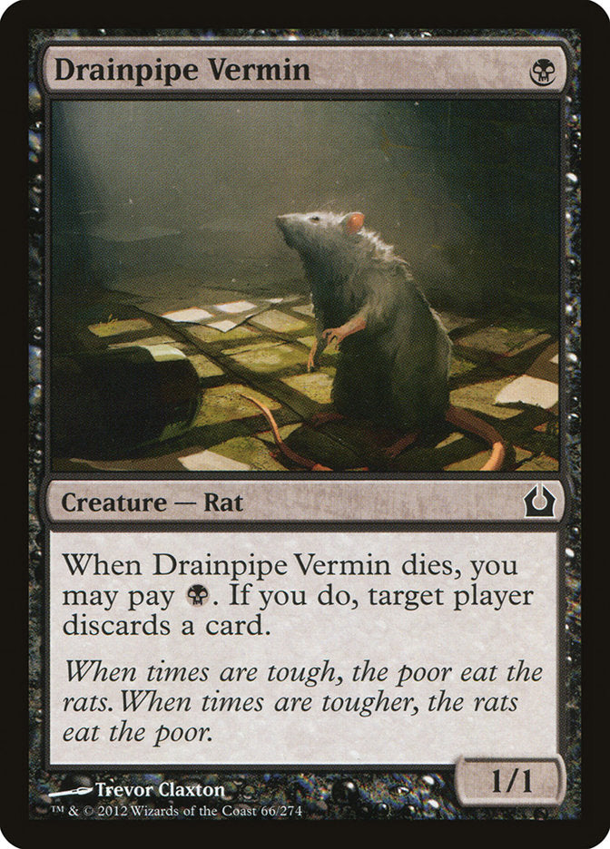 Drainpipe Vermin [Return to Ravnica] - The Mythic Store | 24h Order Processing