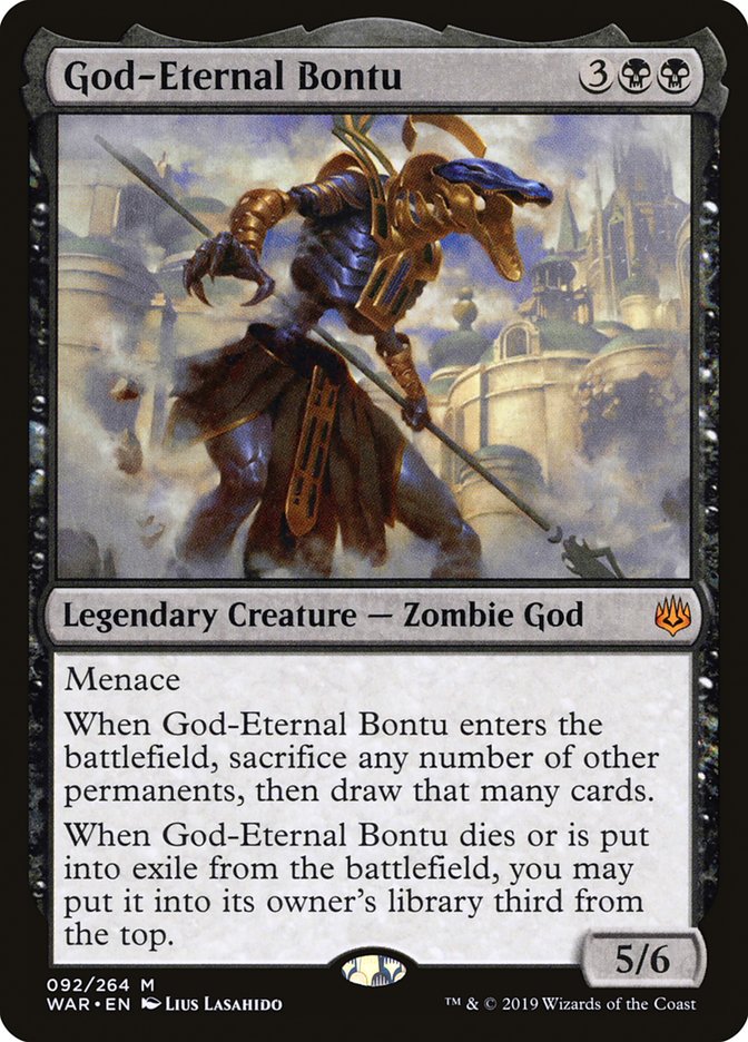 God-Eternal Bontu [War of the Spark] - The Mythic Store | 24h Order Processing