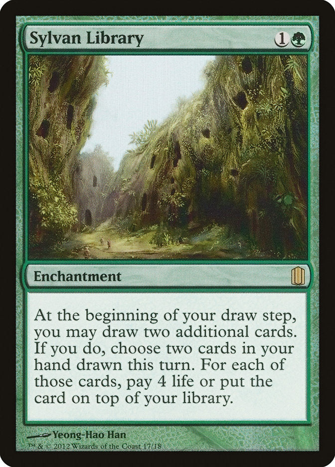 Sylvan Library [Commander's Arsenal] - The Mythic Store | 24h Order Processing