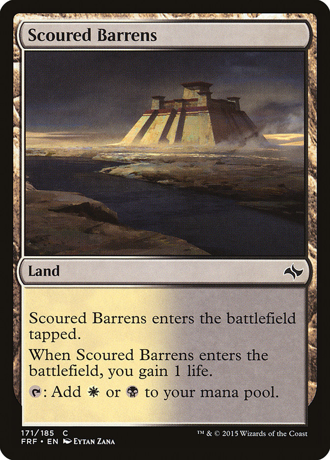 Scoured Barrens [Fate Reforged] - The Mythic Store | 24h Order Processing