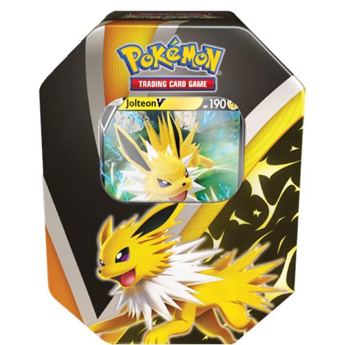 Eevee Evolutions Tin (Jolteon, Flareon, Vaporeon) - The Mythic Store | 24h Order Processing