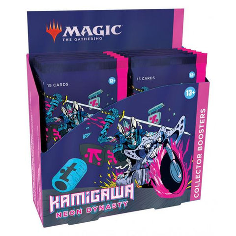 kamigawa neon dynasty japanese booster box Magic: The Gathering Foreign Language NEO Kamigawa: Set Version (JP) : Toys & Games with ninjas and samurai now carrying a cyberpunk aesthetic 1x Kamigawa: Neon Dynasty: Collector
